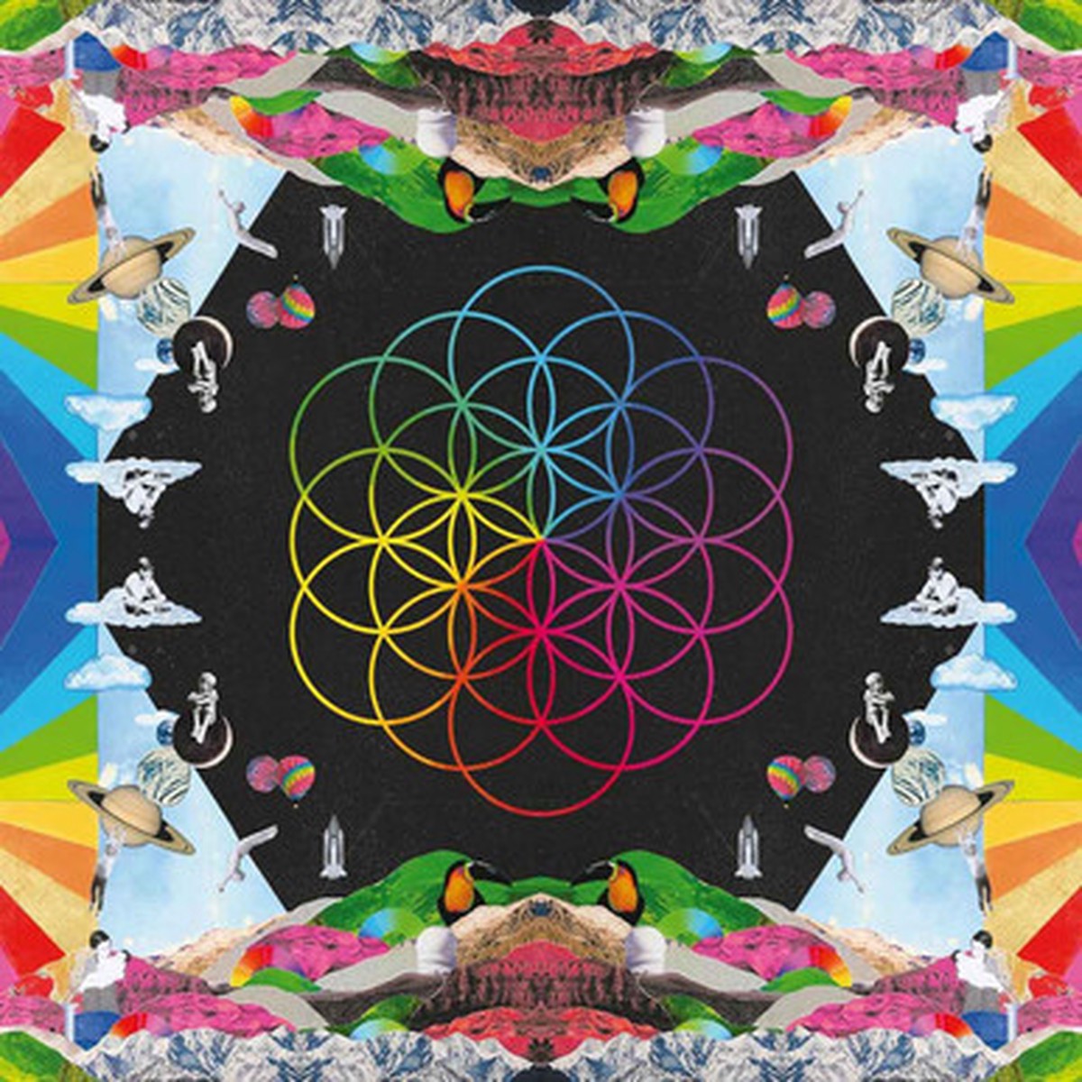 Coldplay - A Head Full Of Dreams (LP) - Recycled Colors Vinyl