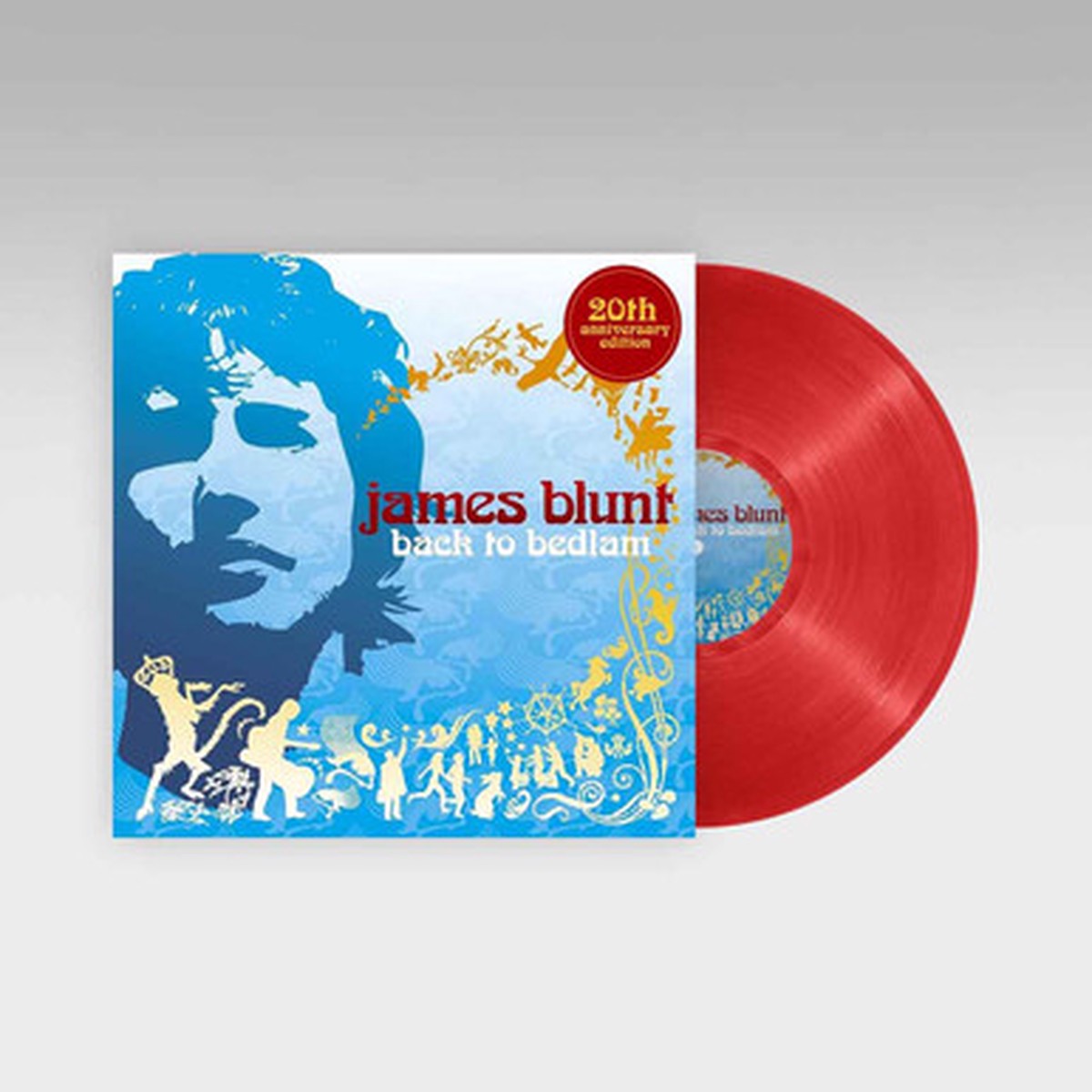 James Blunt - Back To Bedlam (LP) - Red Vinyl