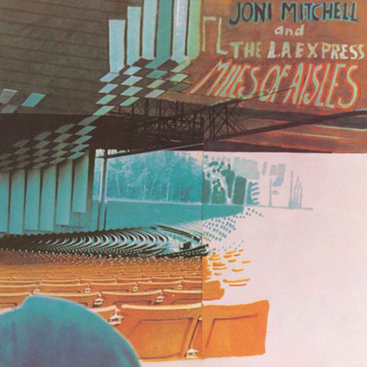 Joni Mitchell And The L.A. Express - Miles Of Aisles (2LP) - Transparent Sea-Blue Vinyl