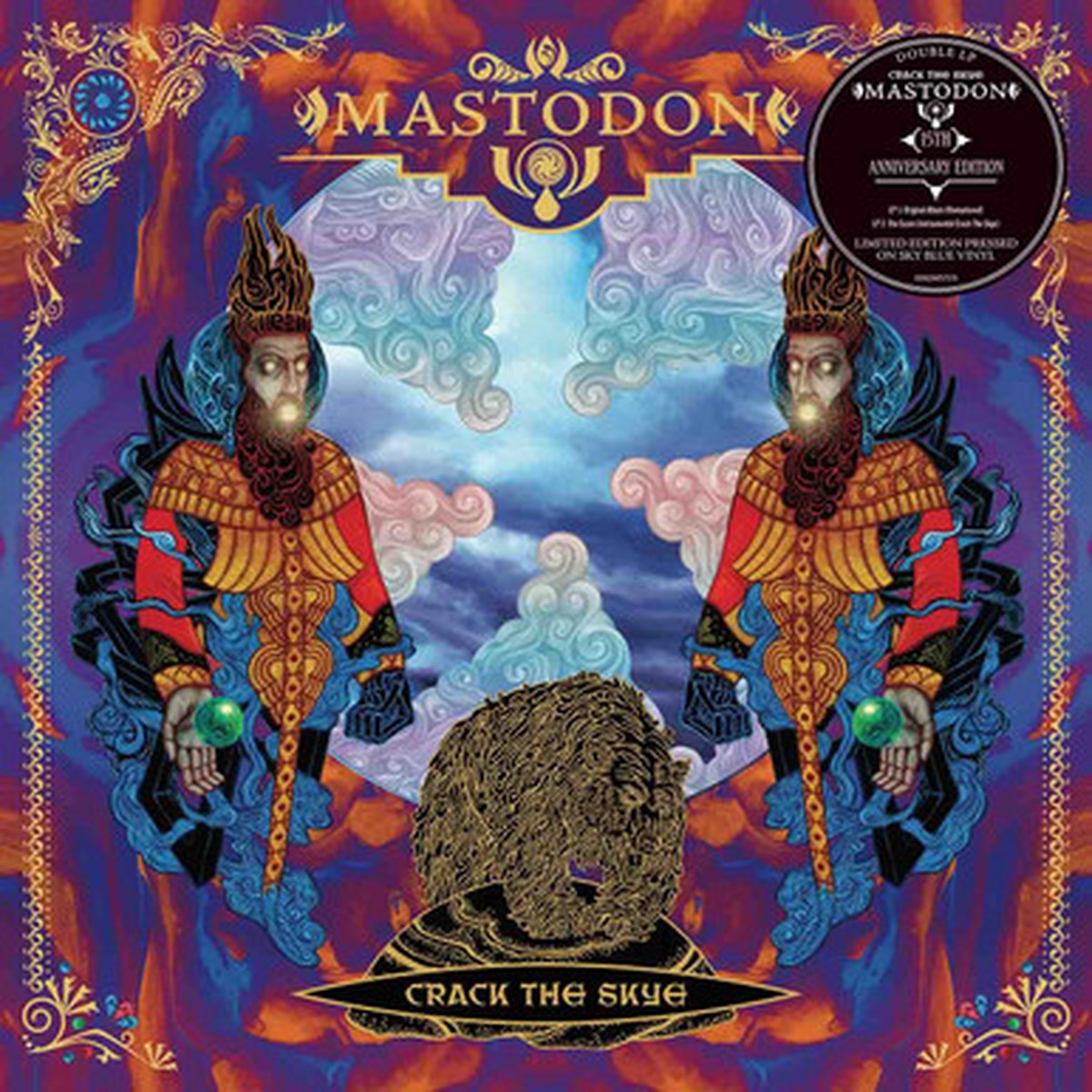 Mastodon - Crack the Skye (2LP) - Sky Blue Vinyl