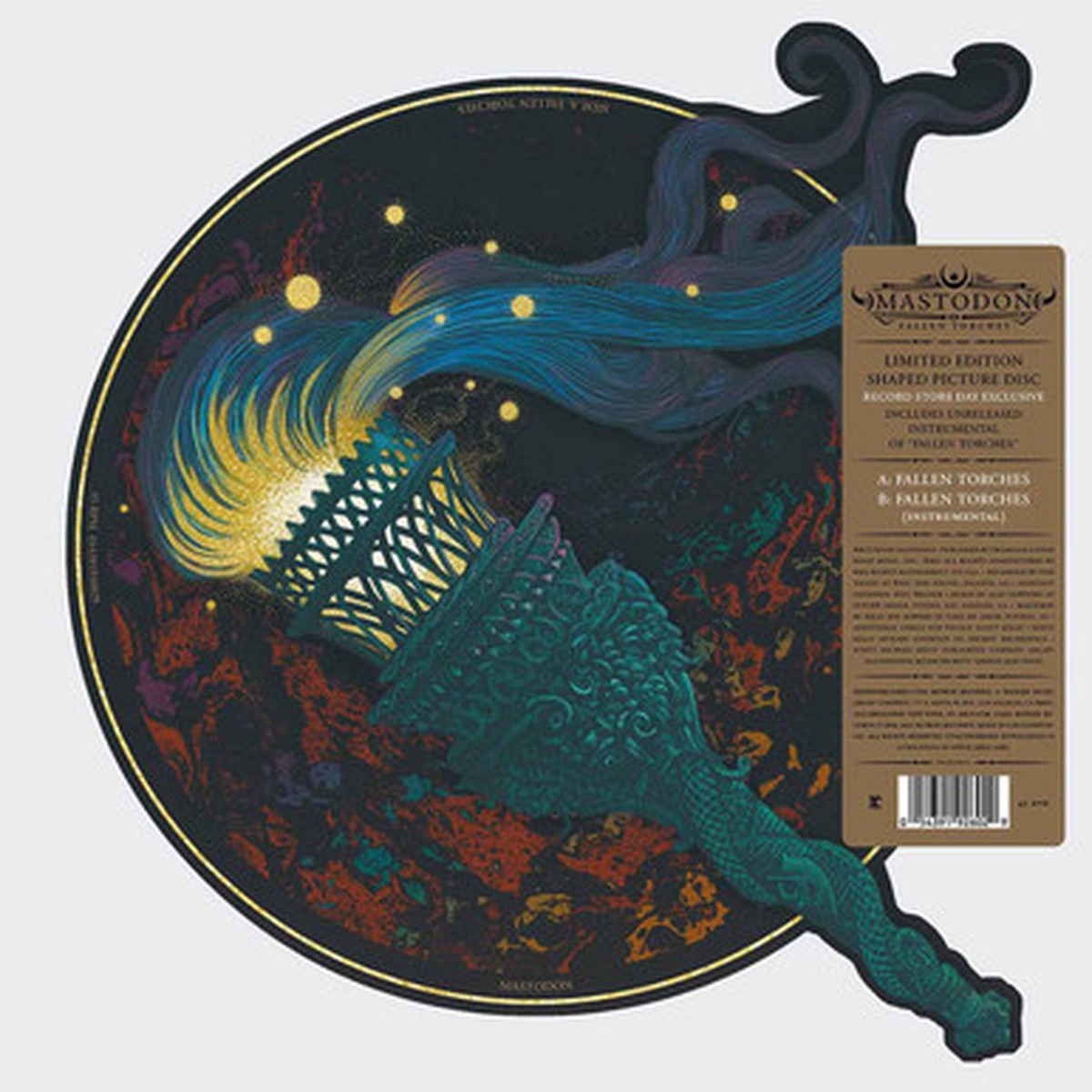 Mastodon - Fallen Torches (10") - 45RPM Limited Edition Picture Disc Vinyl