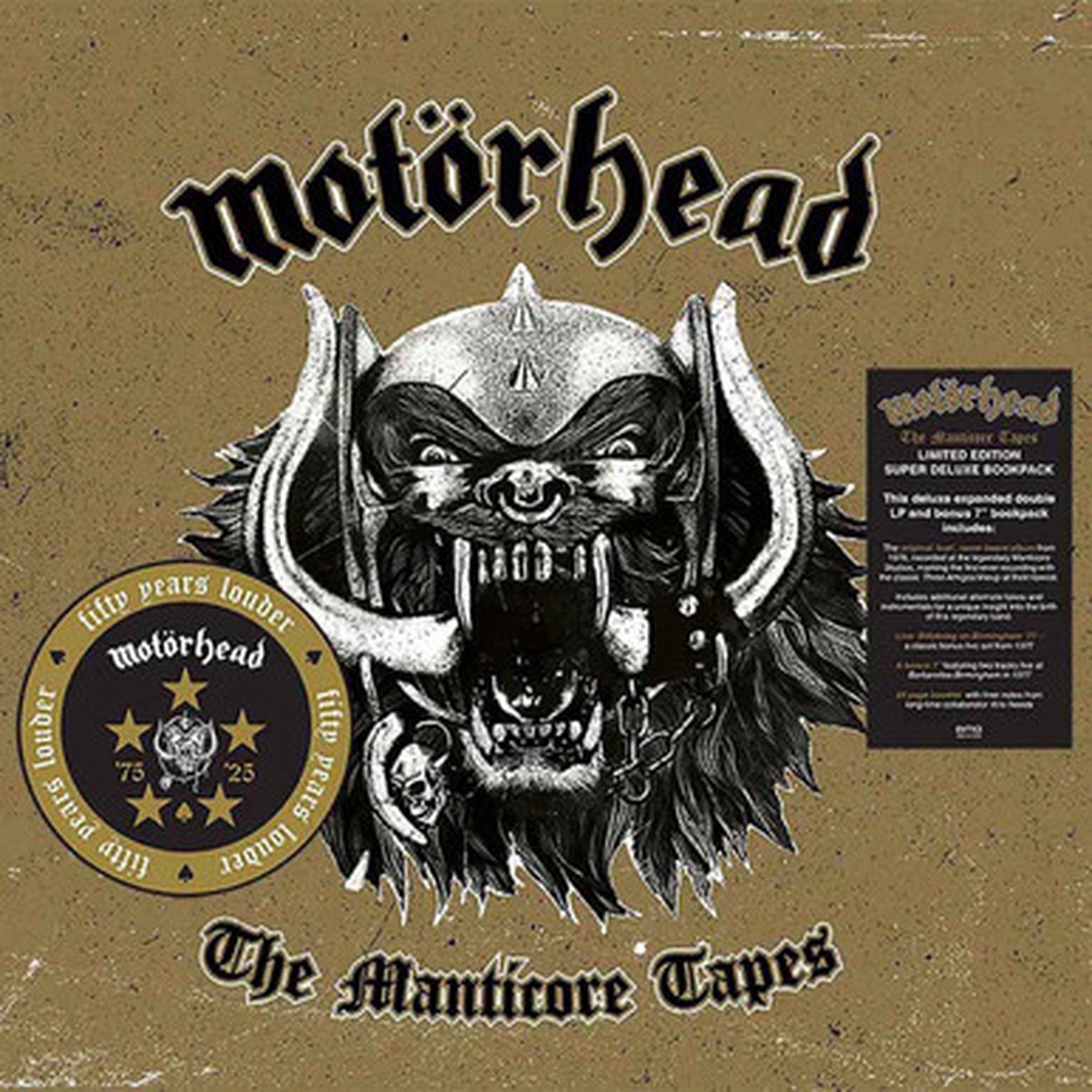 Motorhead - The Manticore Tapes (2LP + 7")