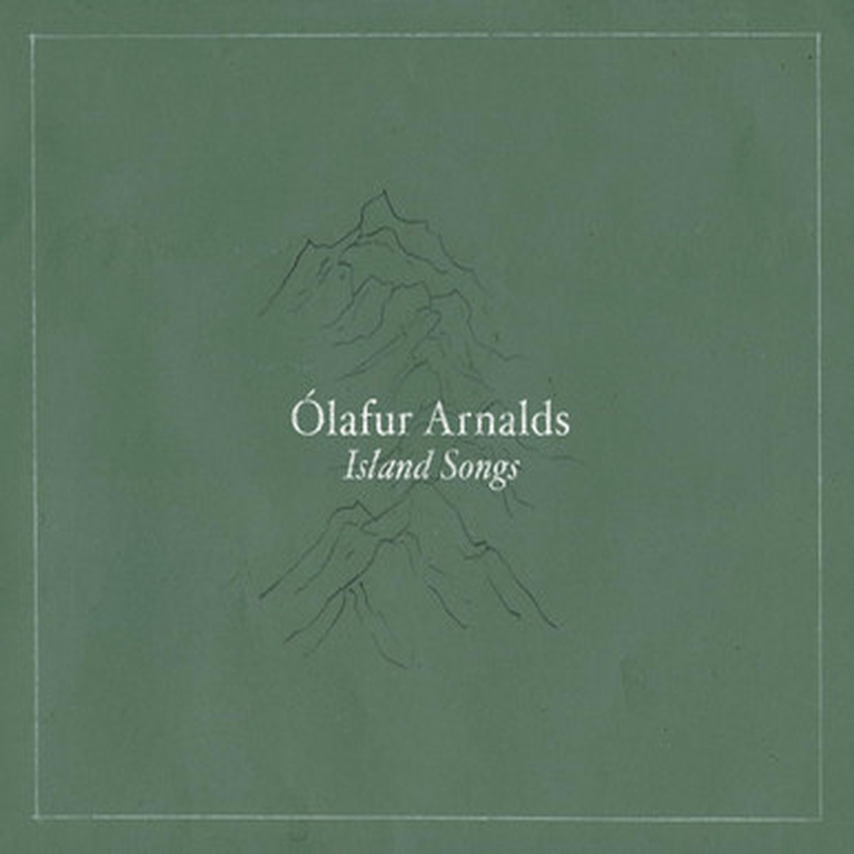 olafur Arnalds - Island Songs (LP) - Dark Green Vinyl