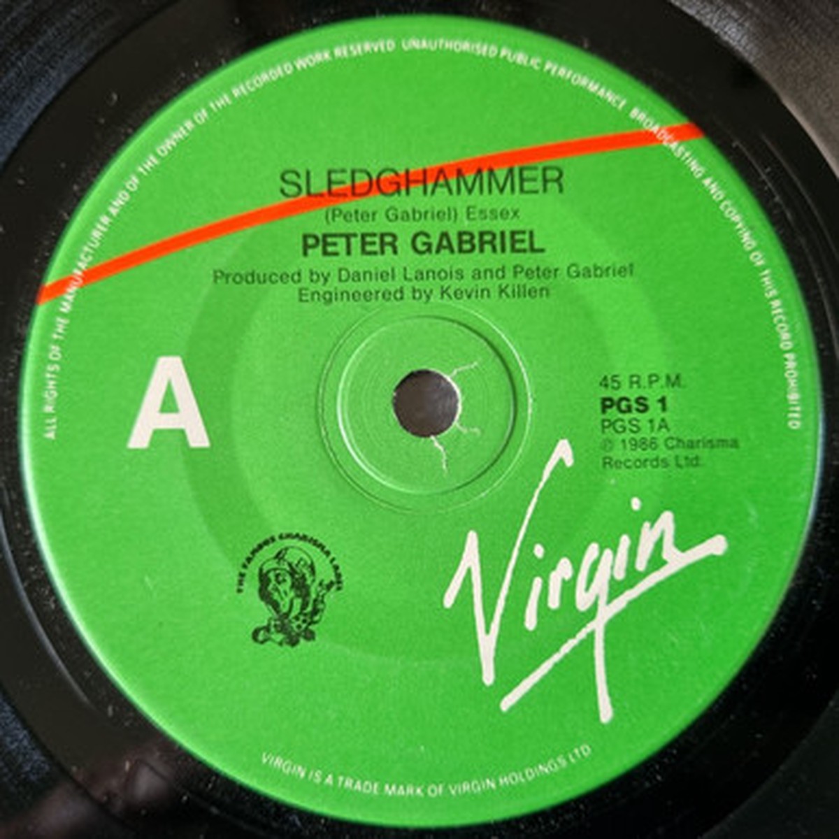 Peter Gabriel - Sledgehammer (7" Single) - 45RPM - VG+/Generic