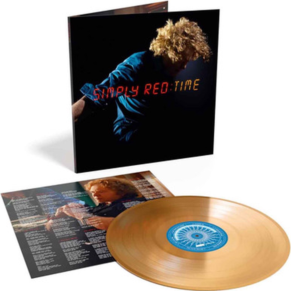 Simply Red - Time (LP) - Gold Vinyl