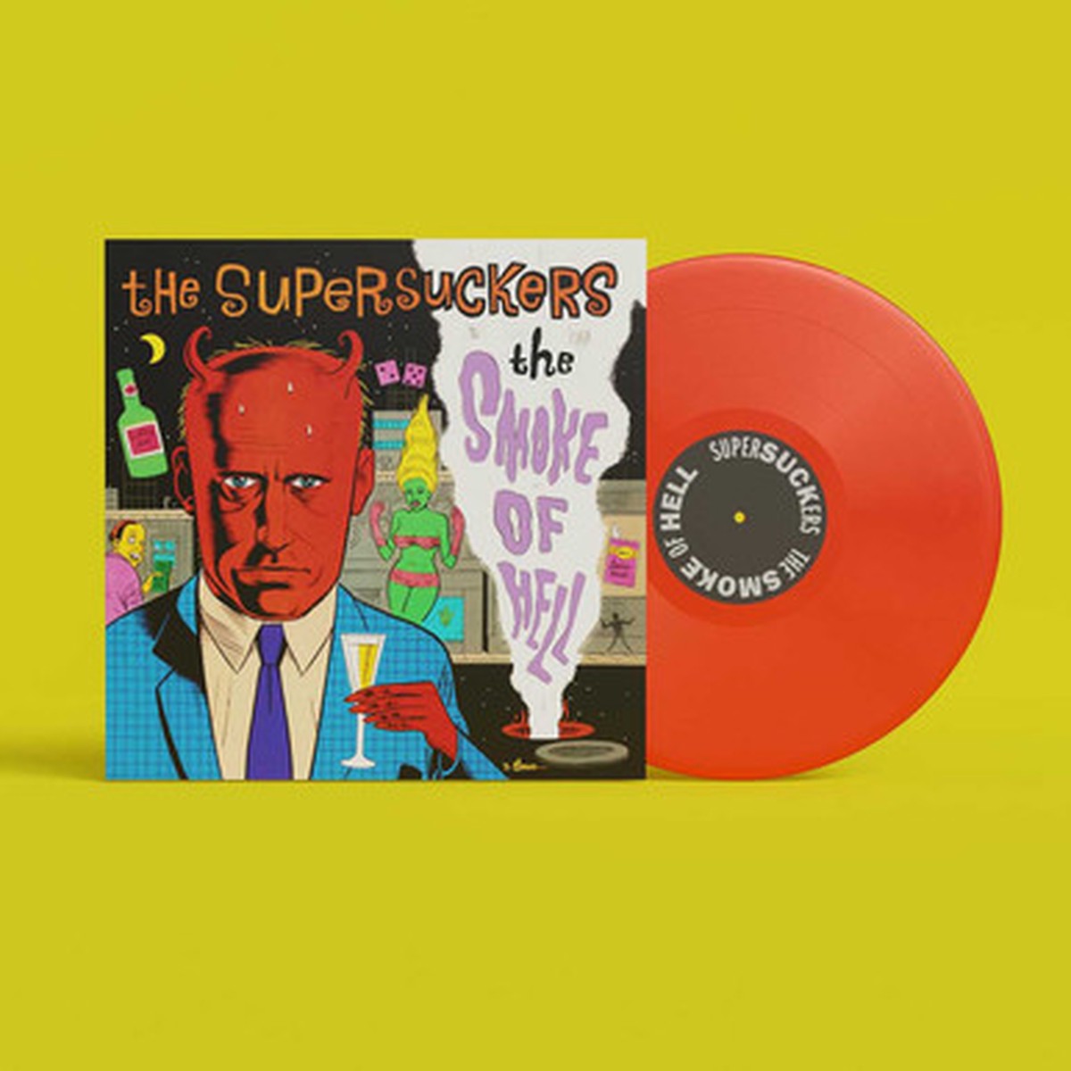 Supersuckers - The Smoke Of Hell (LP) - Opaque Red Vinyl