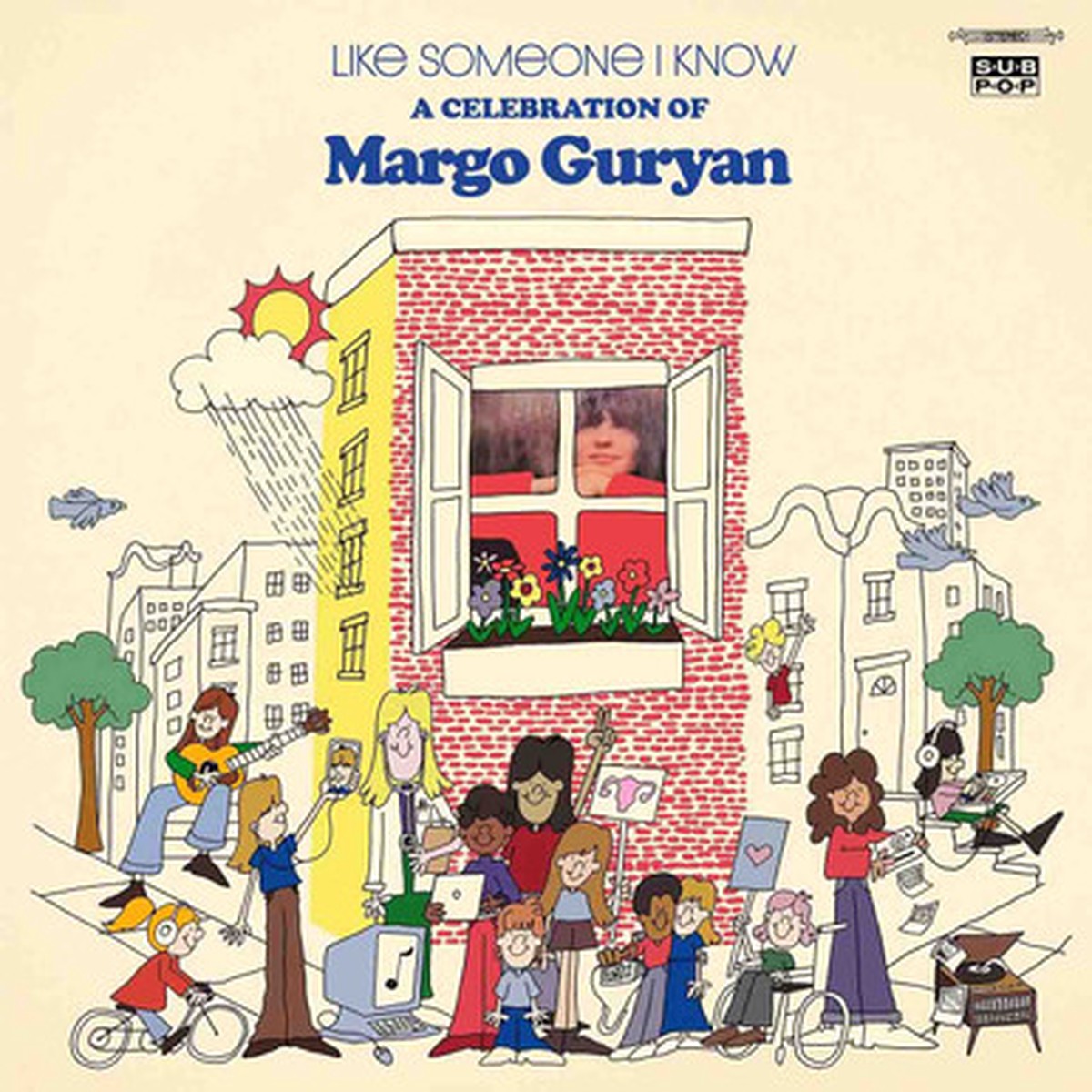 Various Artists - Like Someone I Know: A Celebration of Margo Guryan (LP) - Red Vinyl