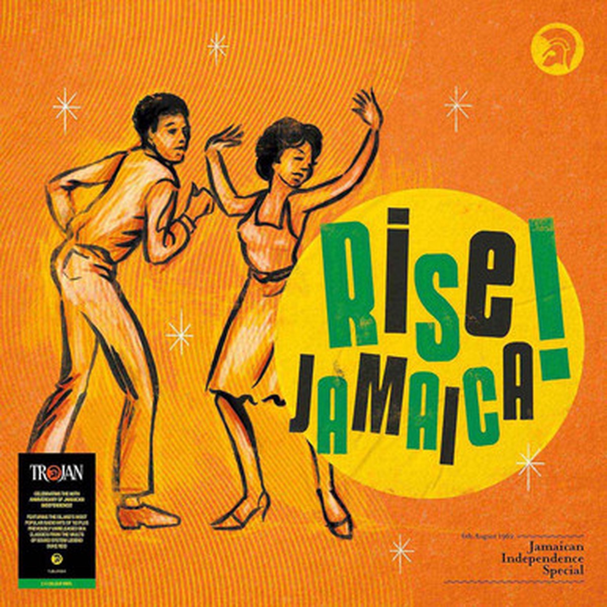 Various - Rise Jamaica! (2LP) - Yellow/Green Vinyl