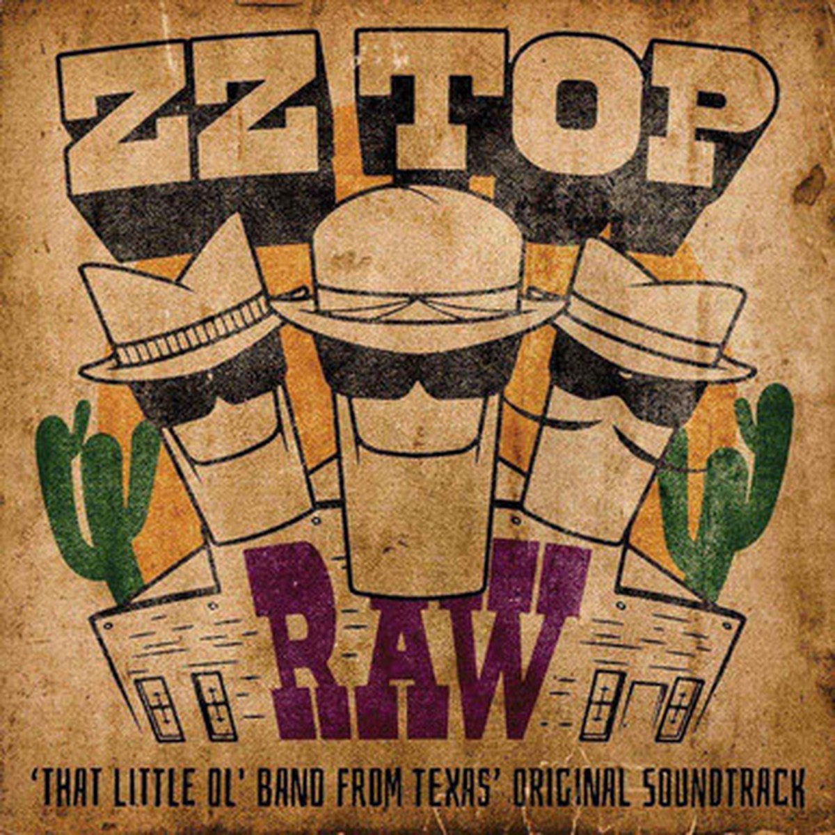 ZZ Top - Raw ('That Little Ol' Band From Texas' Original Soundtrack) (LP) - Grey Vinyl