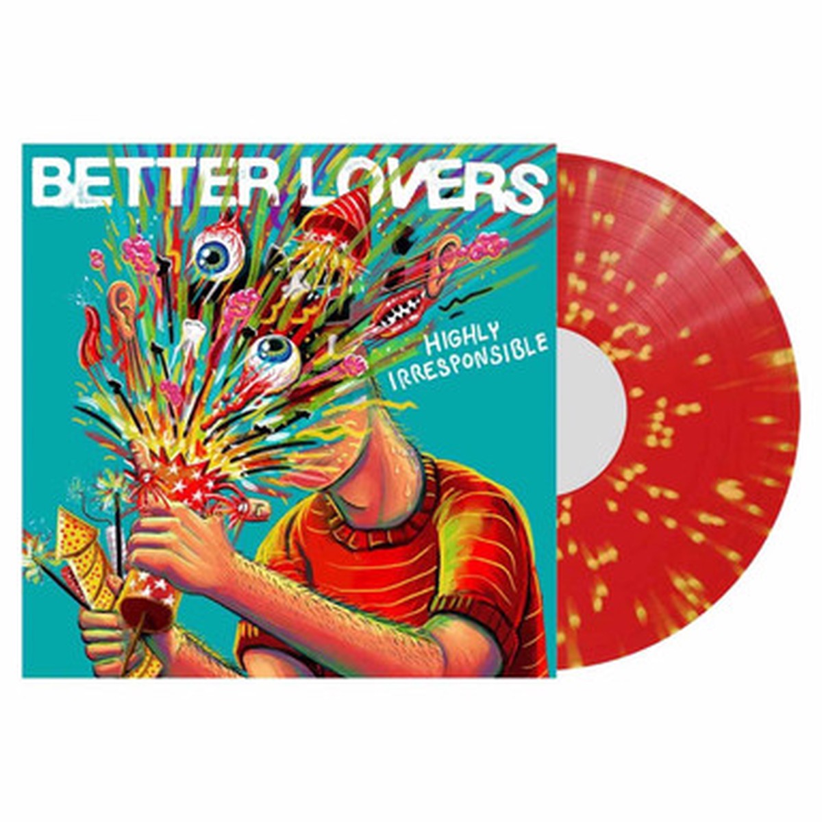 Better Lovers - Highly Irresponsible (LP) - Red/Yellow Vinyl