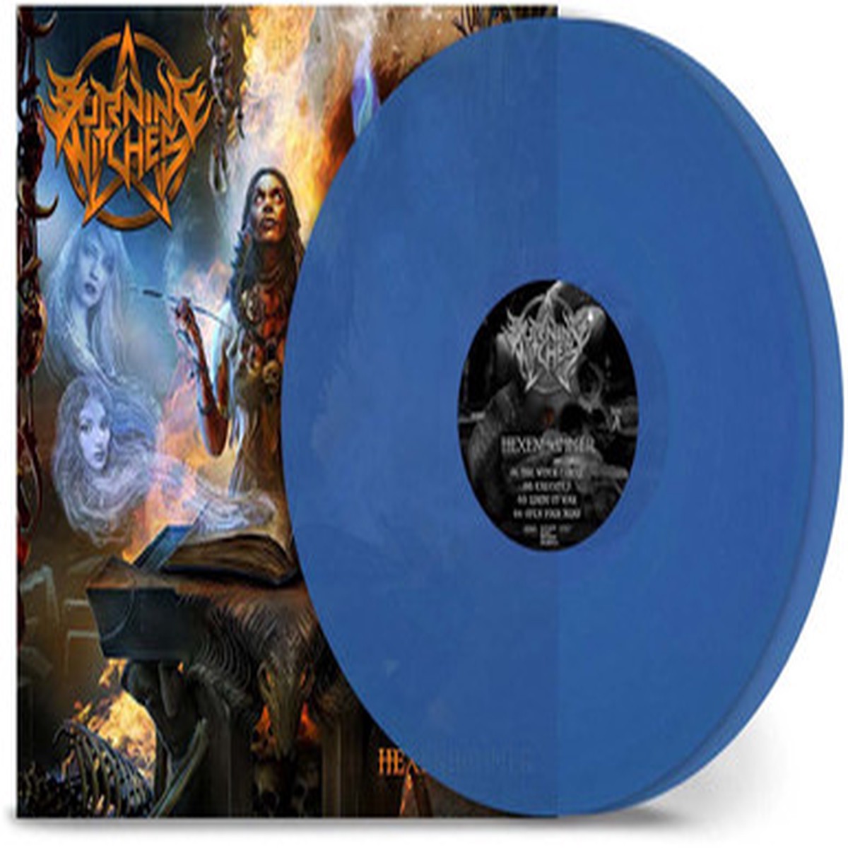 Burning Witches - HEXENHAMMER (2LP) - Transparent Blue Vinyl