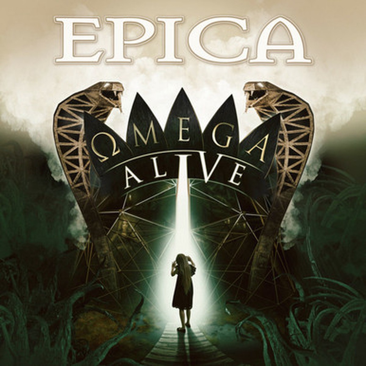 Epica - Omega Alive (3LP + DVD & BluRay) - Limited Edition Green Vinyl