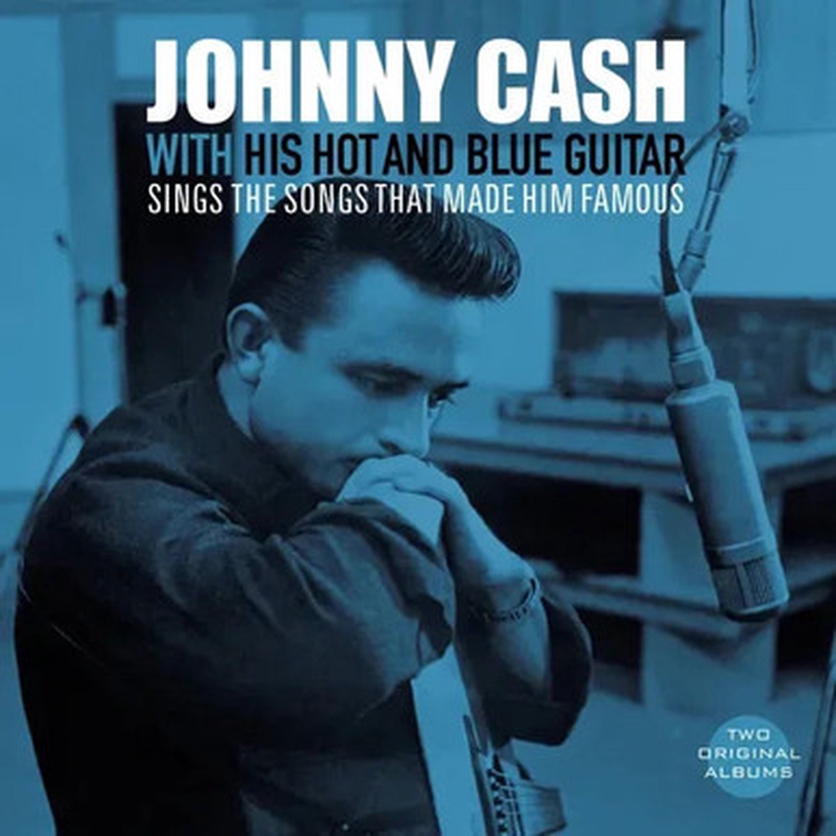 Johnny Cash - With His Hot And Blue Guitar / Sings The Songs That Made Him Famous (LP) - Limited Edition Snowy White Vinyl