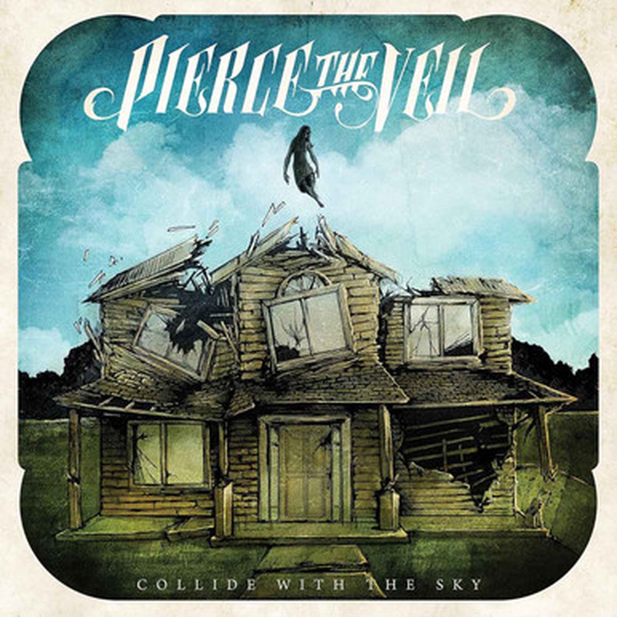 Pierce The Veil - Collide With The Sky (LP) - Sea Blue Vinyl