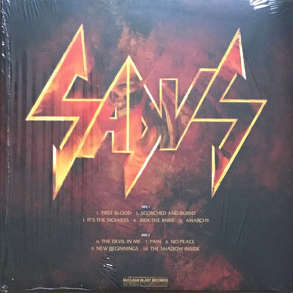 Sadus - The Shadow Inside (LP) - Red & Silver Swirl w/ Black Splatter Vinyl