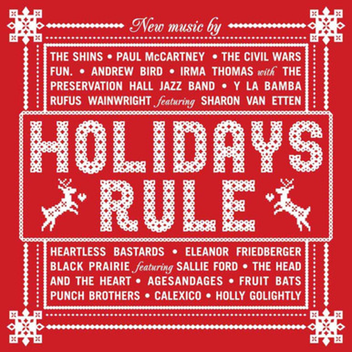 Various - Holidays Rule (2LP) - Translucent Red Vinyl