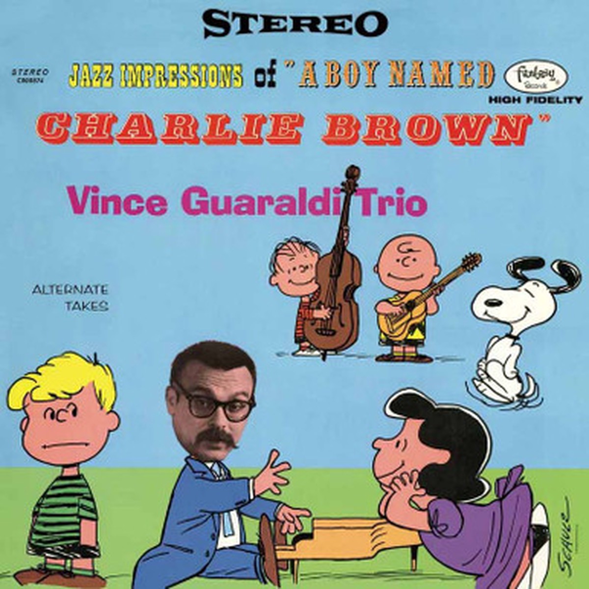 Vince Guaraldi Trio - Jazz Impressions Of A Boy Named Charlie Brown (Alternate Takes) (LP) - RSD 2025 Sky Blue Vinyl
