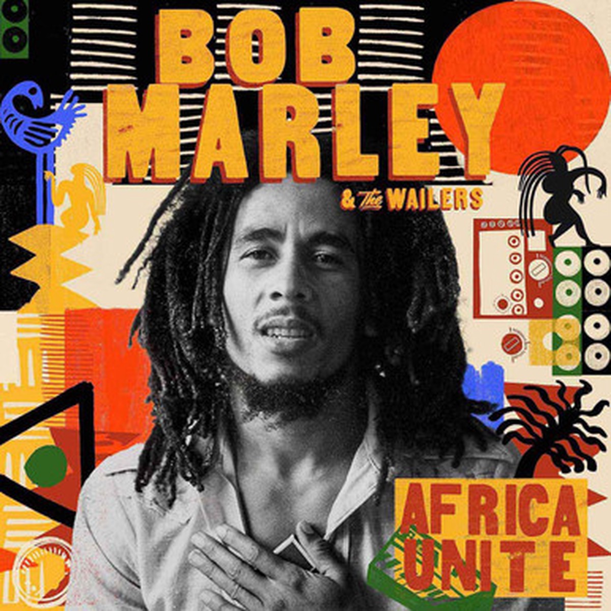Bob Marley & The Wailers - Africa Unite (LP) - Limited Edition Red Vinyl