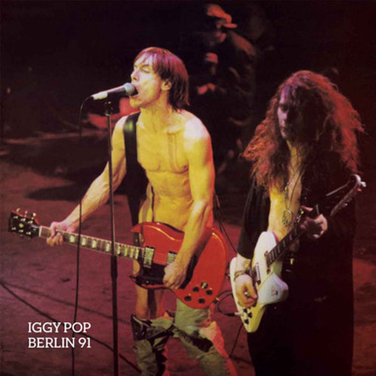 Iggy Pop - Berlin 91 (2LP) - Crystal Clear & Amber Vinyl