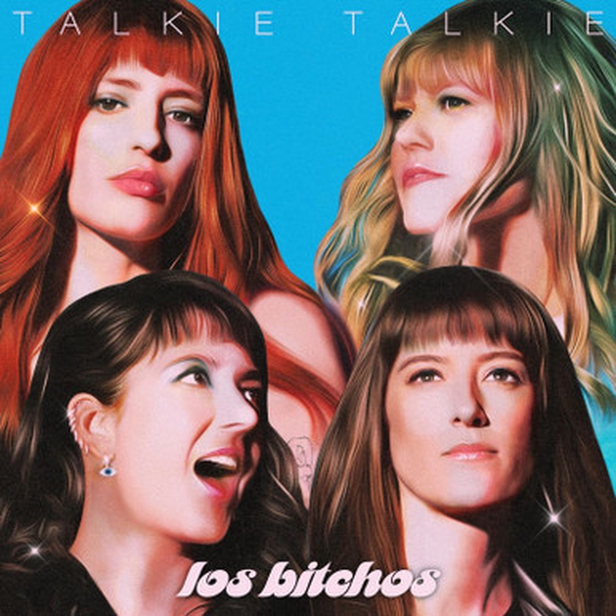Los Bitchos - Talkie Talkie (LP) - Magenta Vinyl