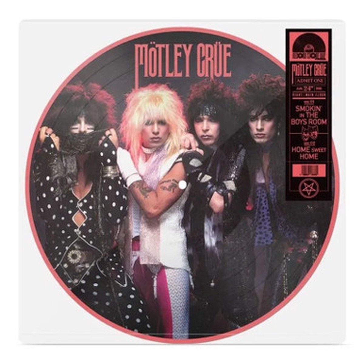 Motley Crue - Smokin' In The Boys Room / Home Sweet Home (LP) - RSD 2025 Picture Disc Vinyl