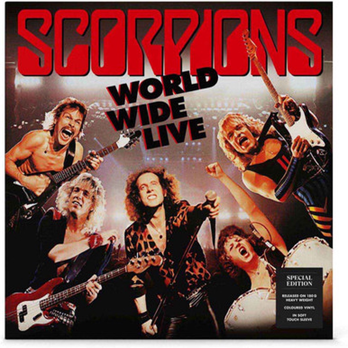 Scorpions - World Wide Live (2LP) - Transparent Orange Vinyl