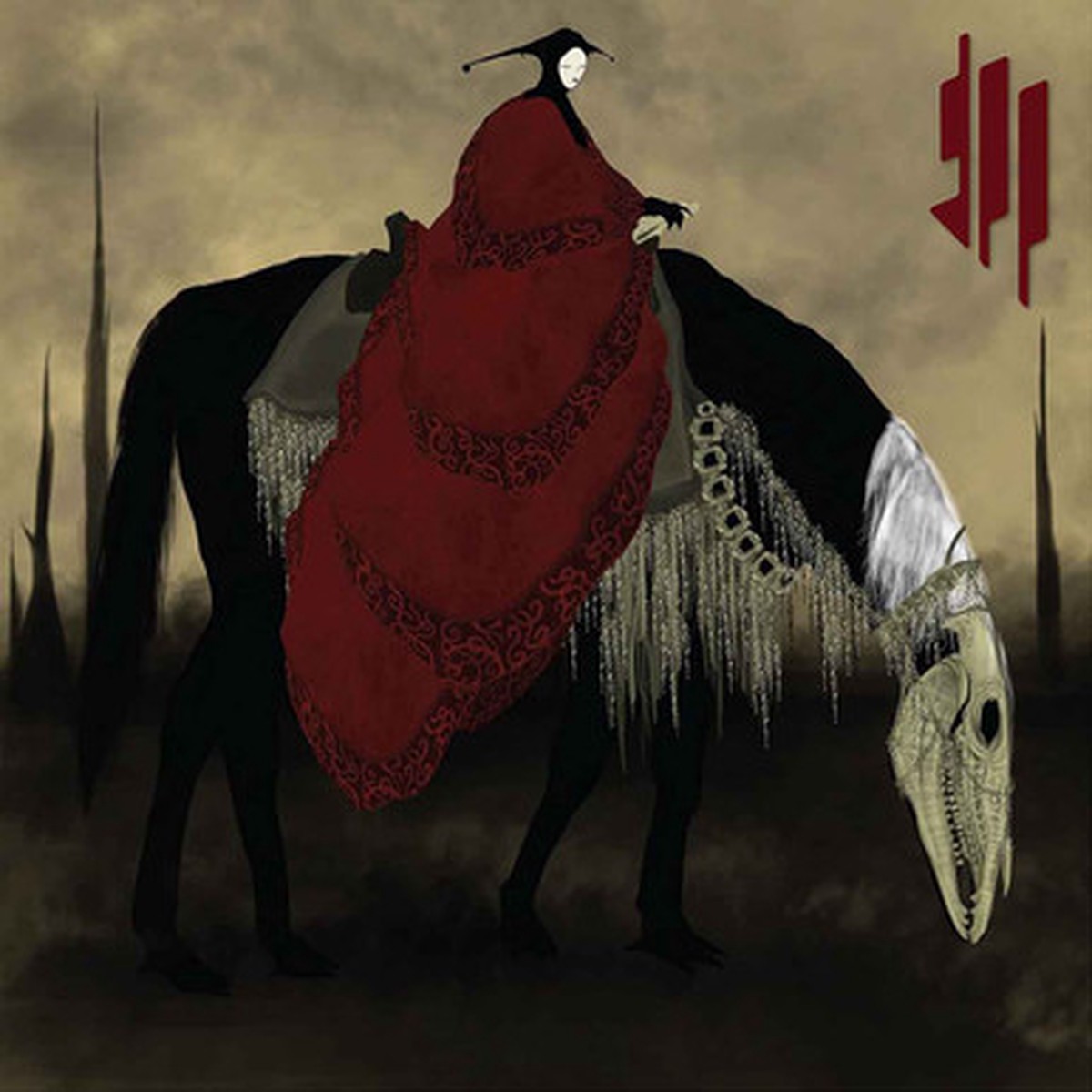 Skrillex - Quest For Fire (2LP) - Translucent Red Vinyl