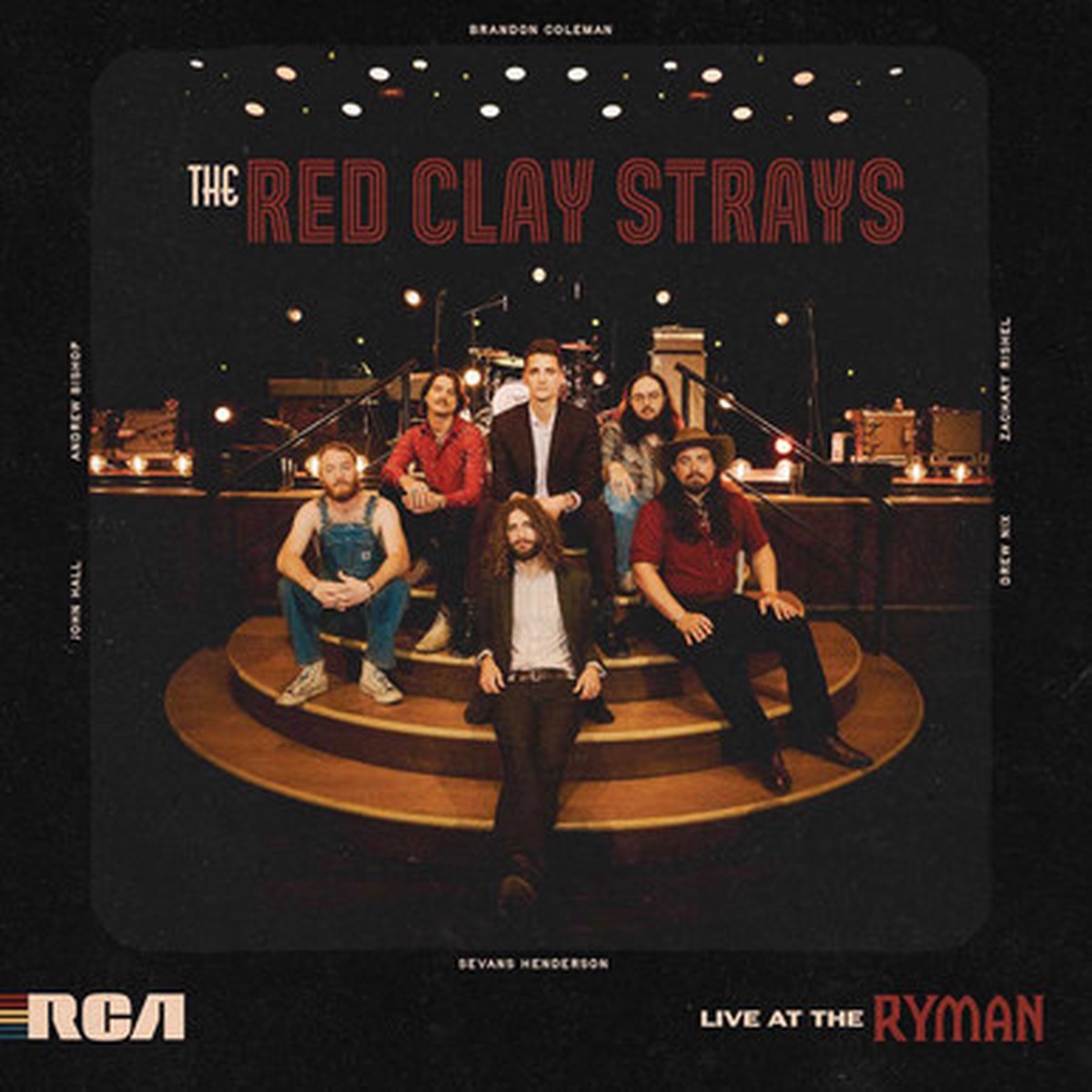 The Red Clay Strays - Live at the Ryman (LP) - Opaque Red Vinyl