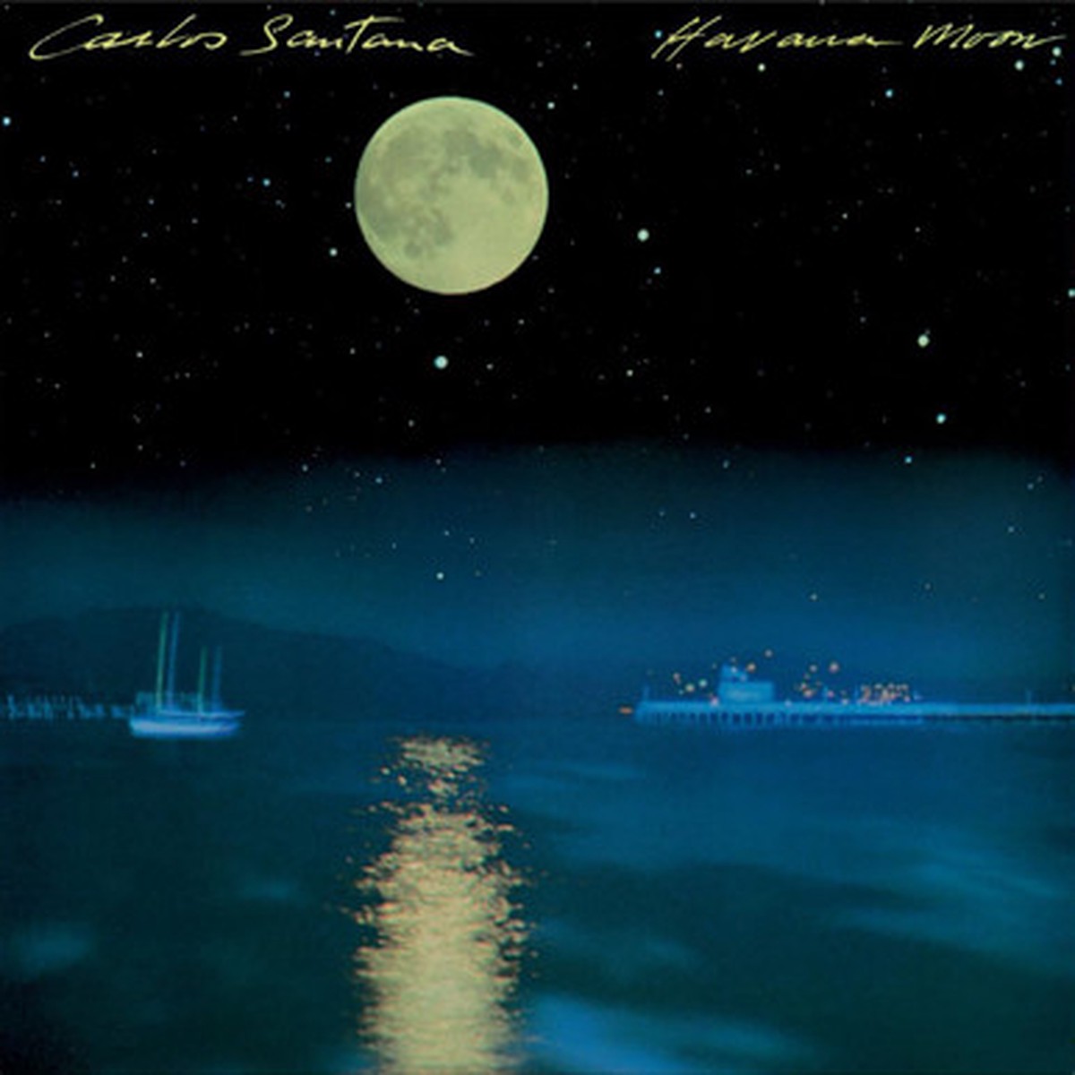Carlos Santana - Havana Moon (LP) - Numbered Limited Edition Yellow & Red Marbled Vinyl