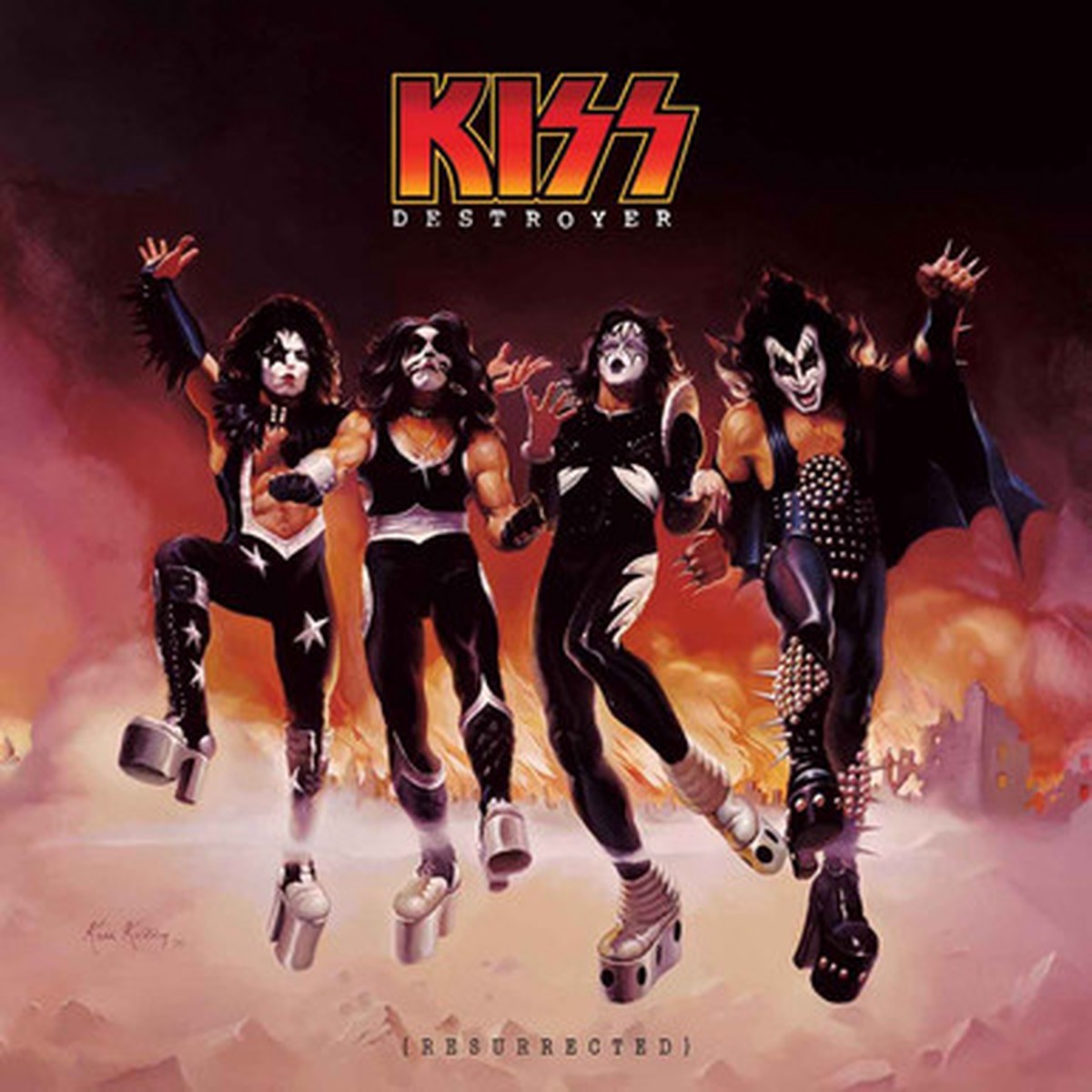 Kiss - Destroyer {Resurrected} (LP) - Orange Translucent Vinyl