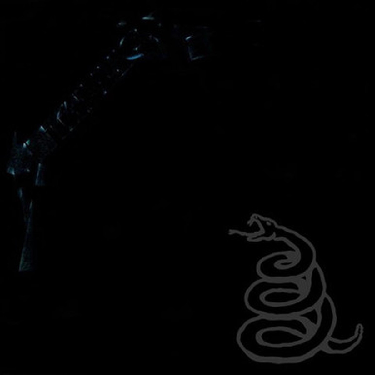 Metallica - Metallica (2LP) - Limited Edition Clear with Black Marble Vinyl