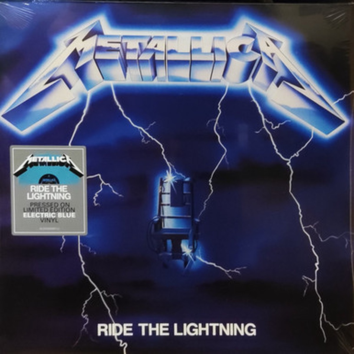 Metallica - Ride The Lightning (LP) - Limited Edition Electric Blue Vinyl