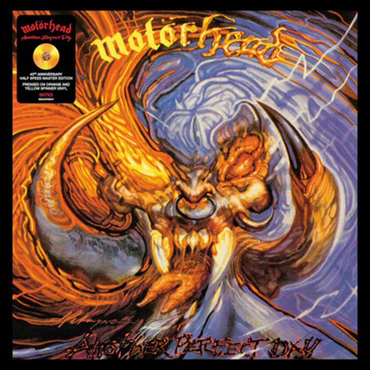Motorhead - Another Perfect Day (LP) - 40th Anniversary Orange & Yellow Vinyl