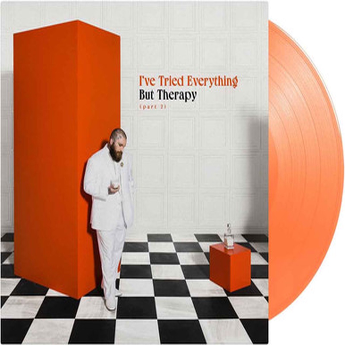 Teddy Swims - I've Tried Everything But Therapy (Part 2) (LP) - Tangerine Vinyl