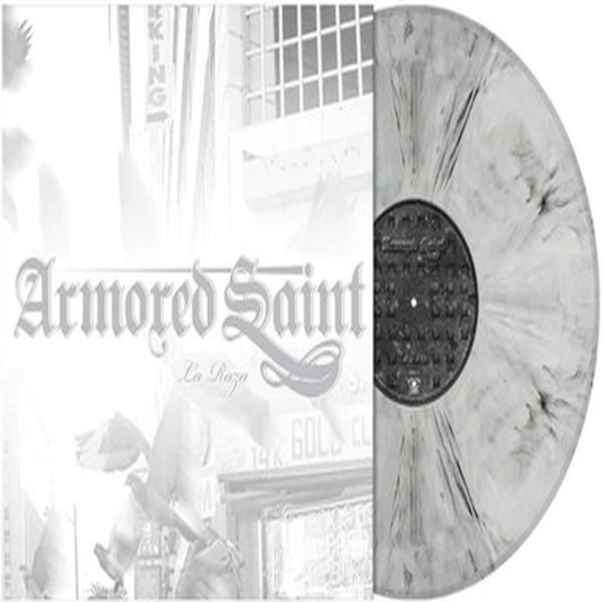 Armored Saint - La Raza (LP) - White/Black Marbled Vinyl