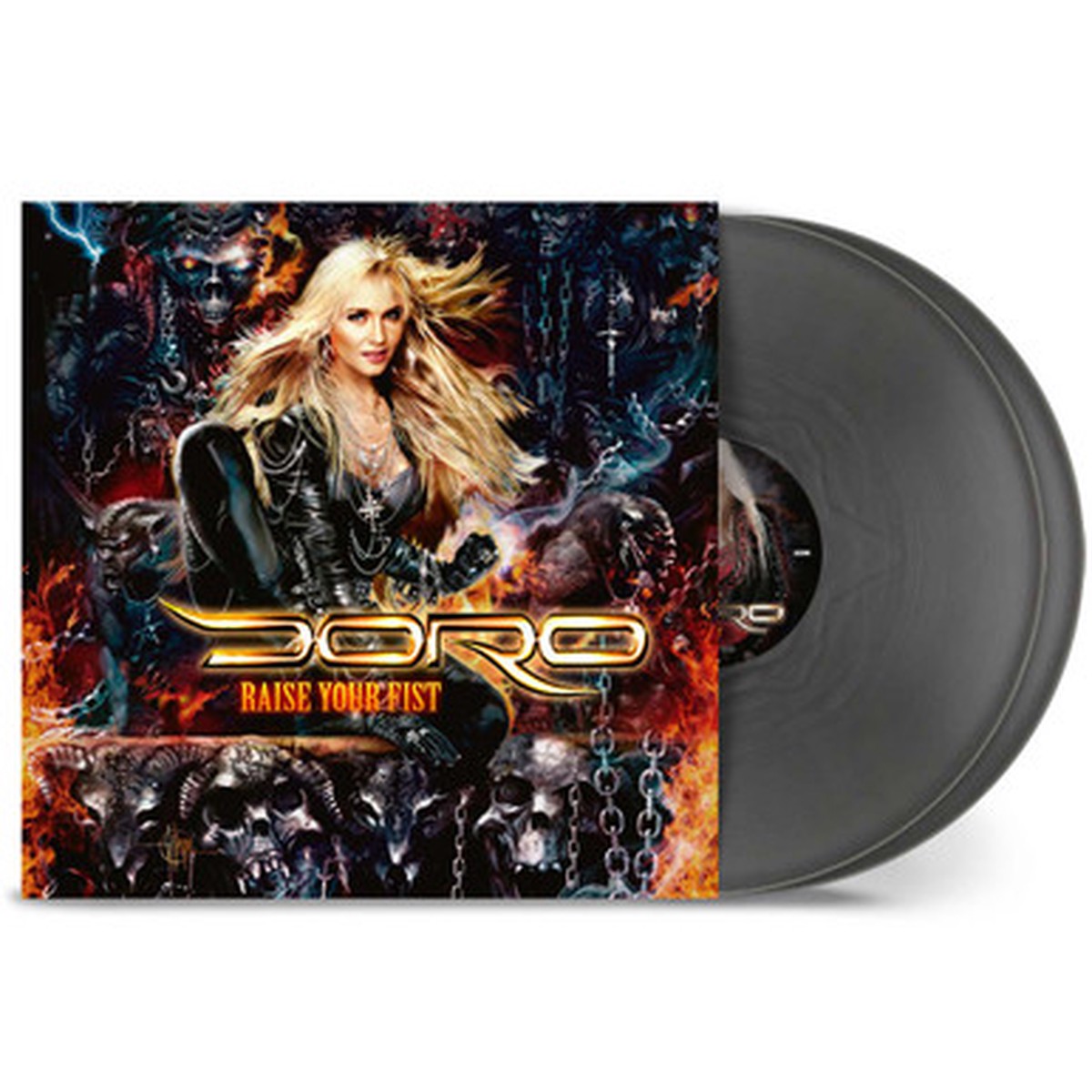 Doro - Raise Your Fist (2LP) - Silver Vinyl