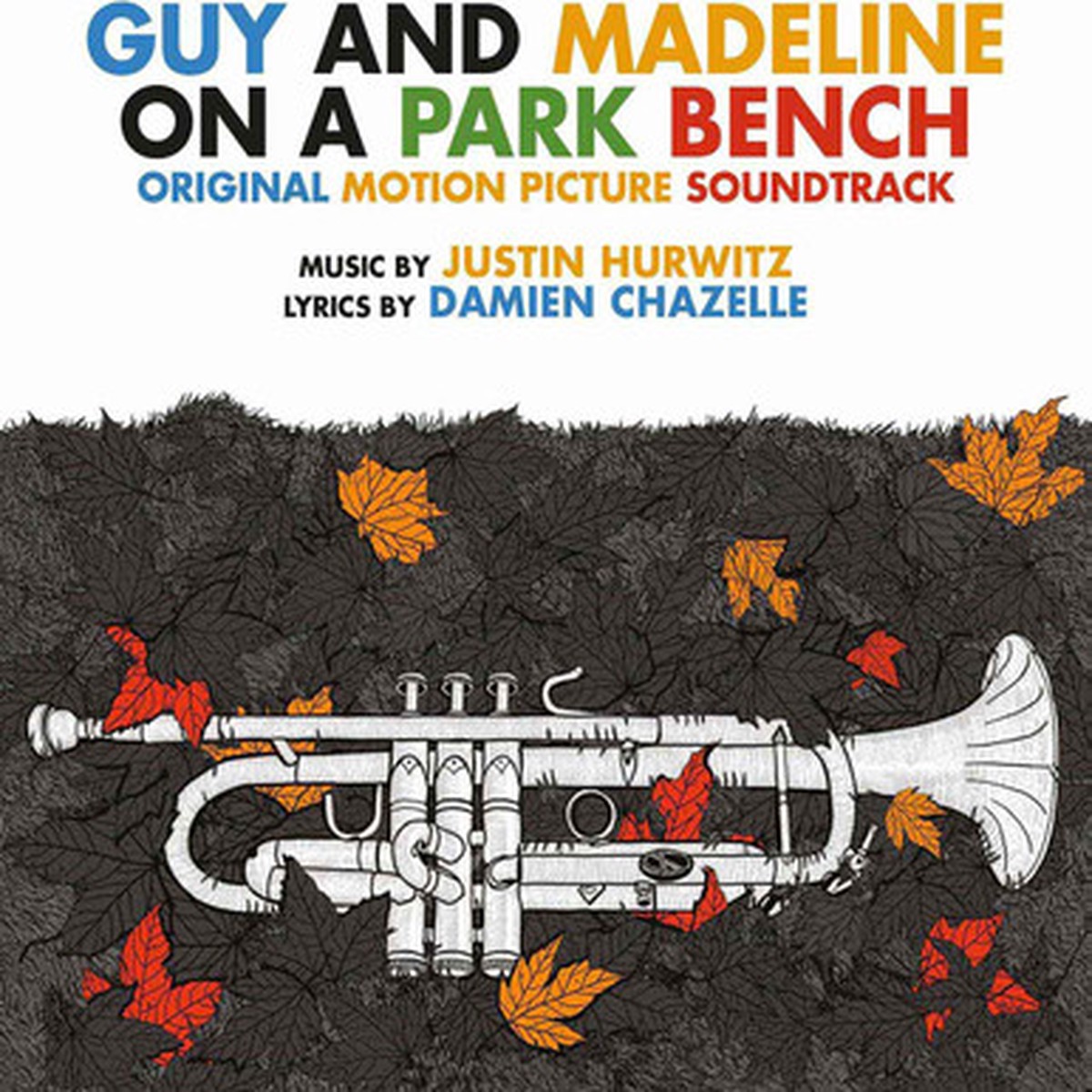 Justin Hurwitz - Guy And Madeline On A Park Bench (Original Motion Picture Soundtrack) (LP) - Numbered Limited Edition Orange & Black Marble Vinyl