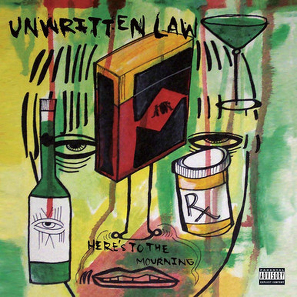 Unwritten Law - Here's To The Mourning (LP) - Limited Edition Translucent Green Vinyl