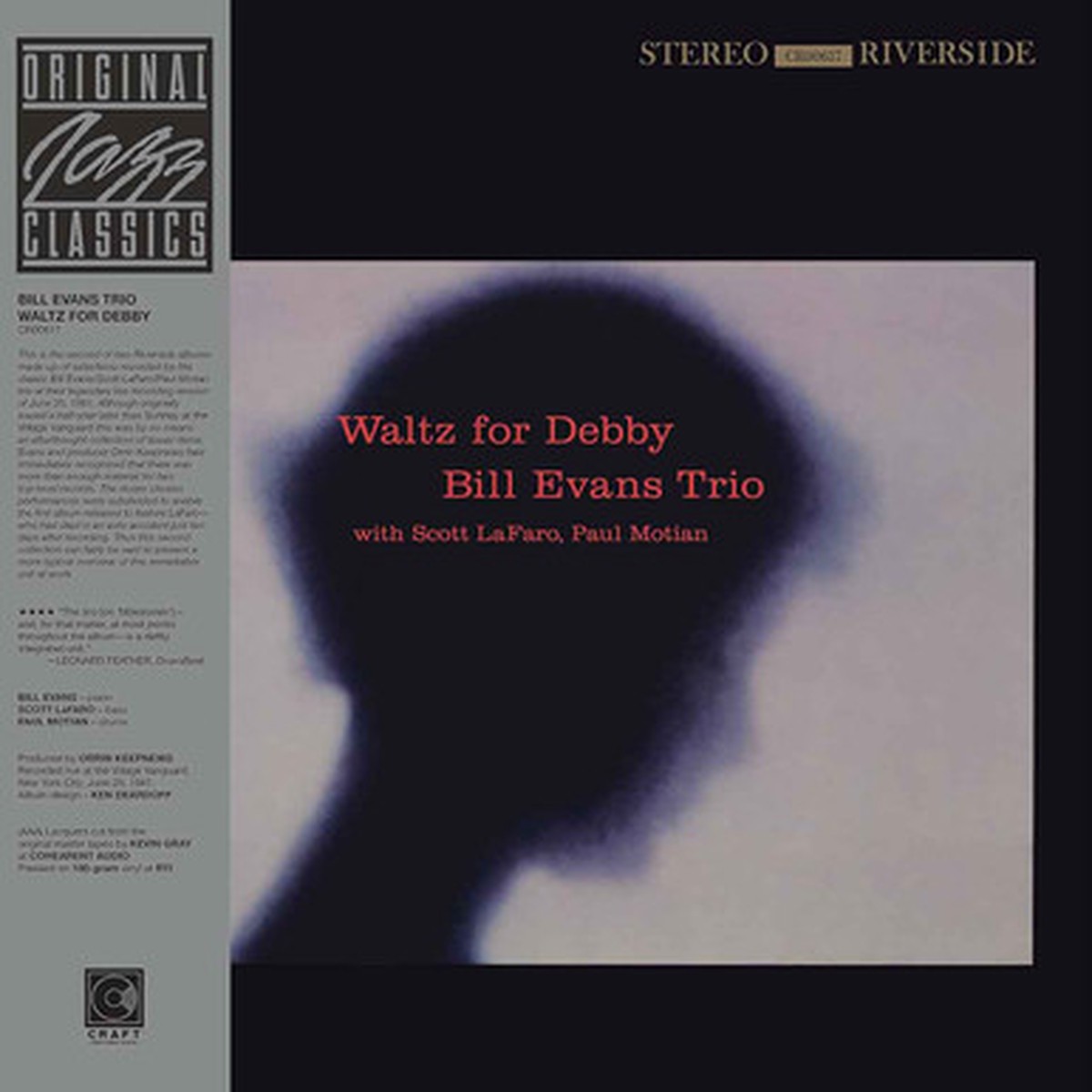 Bill Evans Trio - Waltz For Debby (LP)