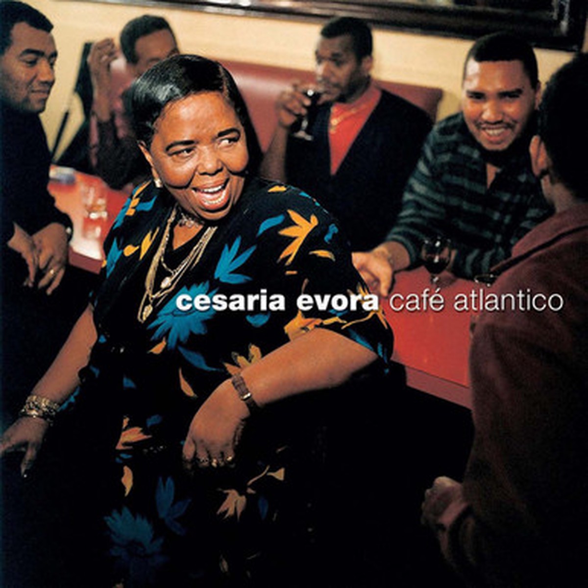 Cesaria Evora - Cafe Atlantico (2LP) - Numbered Limited Edition Flaming Coloured Vinyl