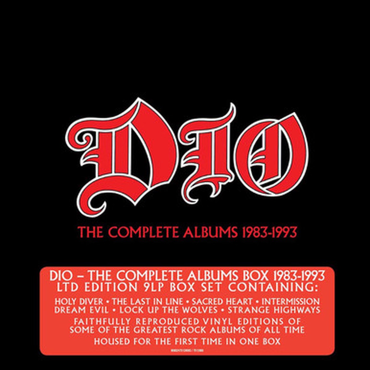 Dio - The Complete Albums 1983-1993 (9LP)