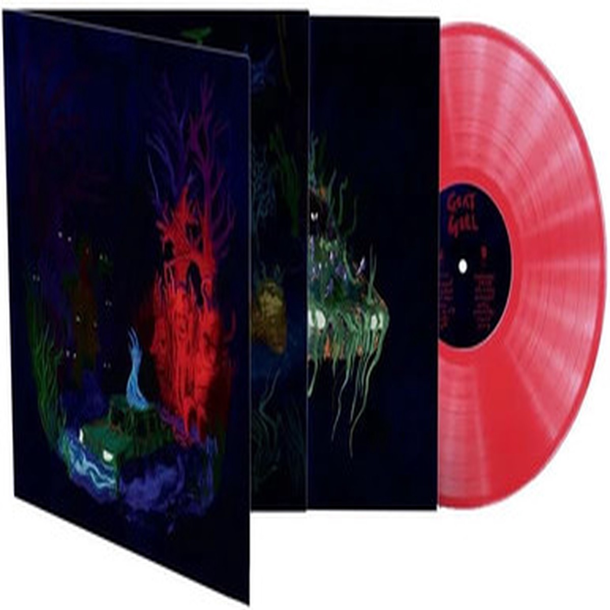 Goat Girl - Below The Waste (LP) - Translucent Red Vinyl