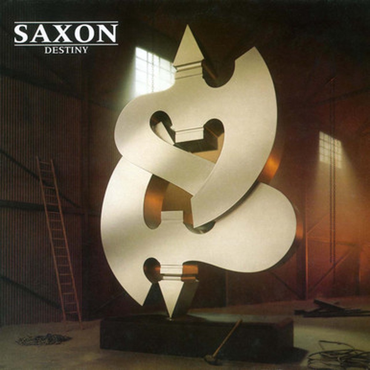 Saxon - Destiny (LP) - Gold/Brown Split Vinyl