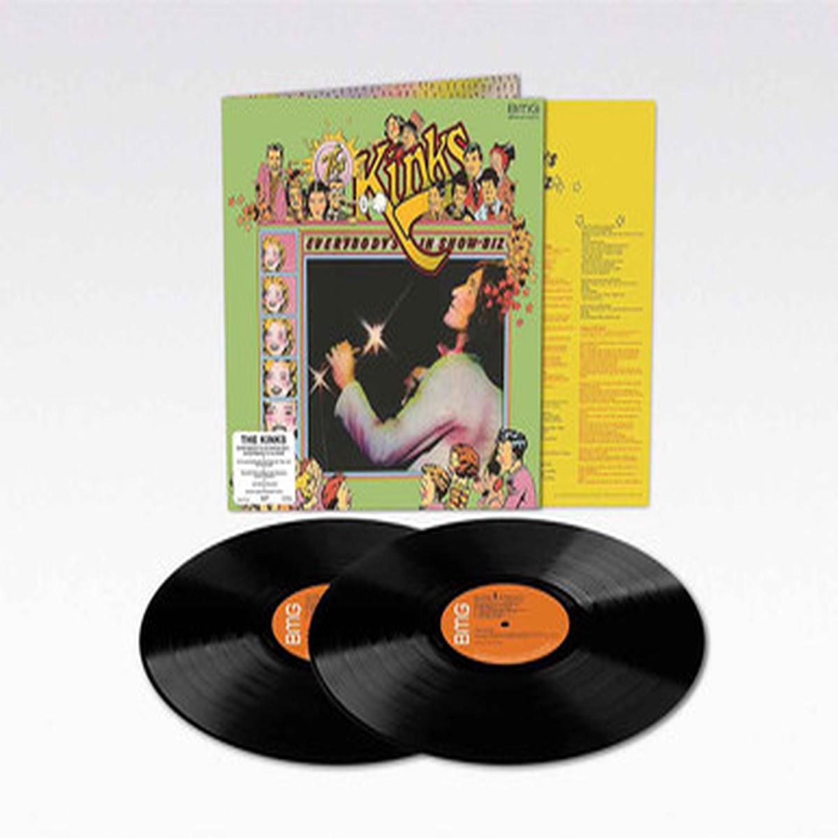 The Kinks - Everybody's In Showbiz - Everybody's A Star (2LP) - 50th Anniversary Edition Vinyl