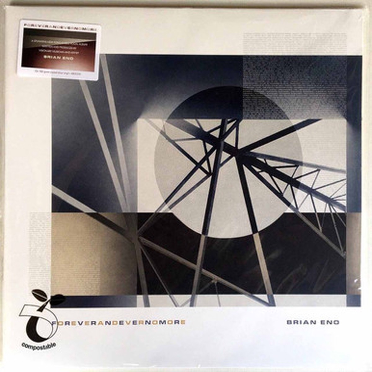 Brian Eno - Foreverandevernomore (LP) - Crystal Clear Vinyl