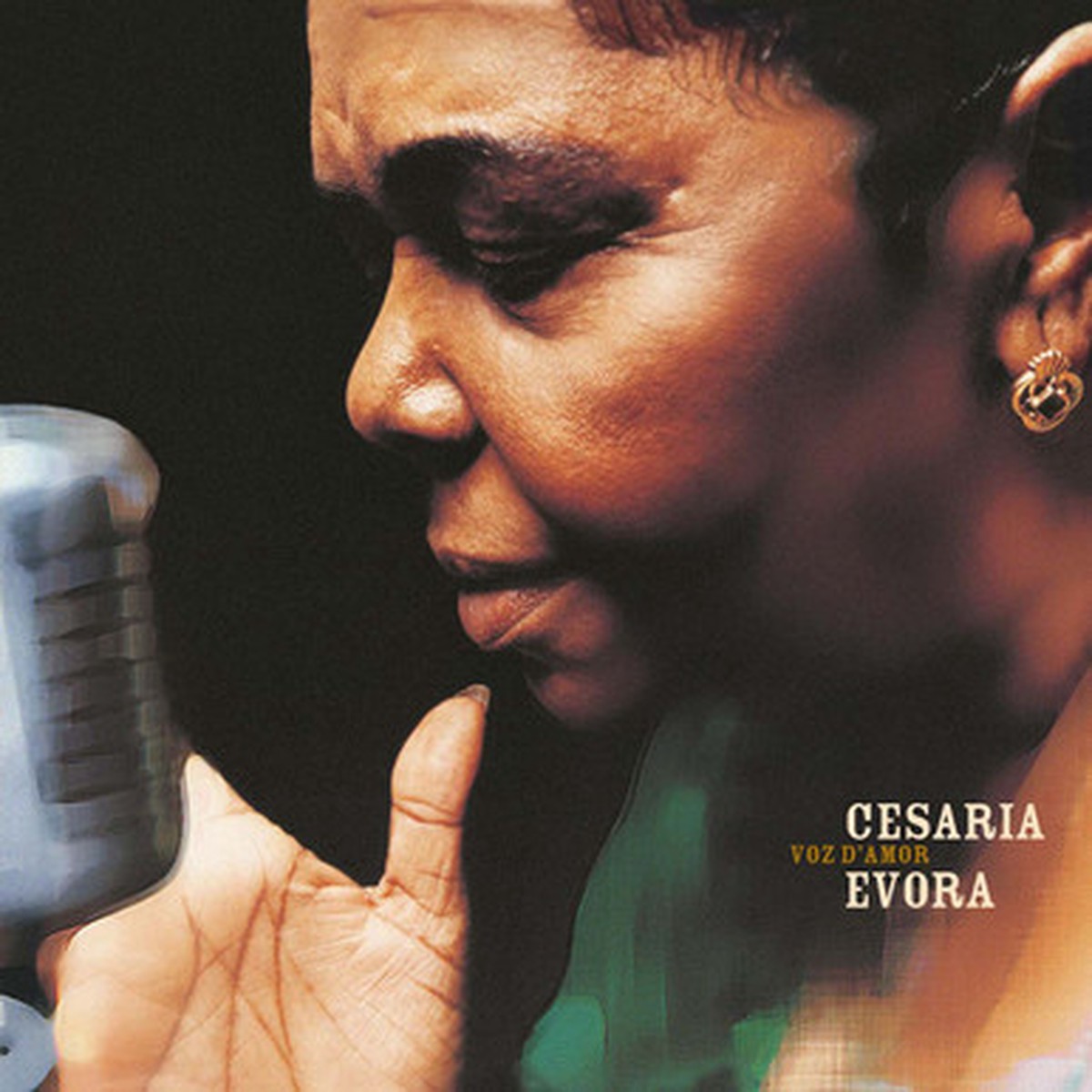 Cesaria Evora - Voz d'Amor (2LP) - Numbered Limited Edition Gold And Black Marbled Vinyl