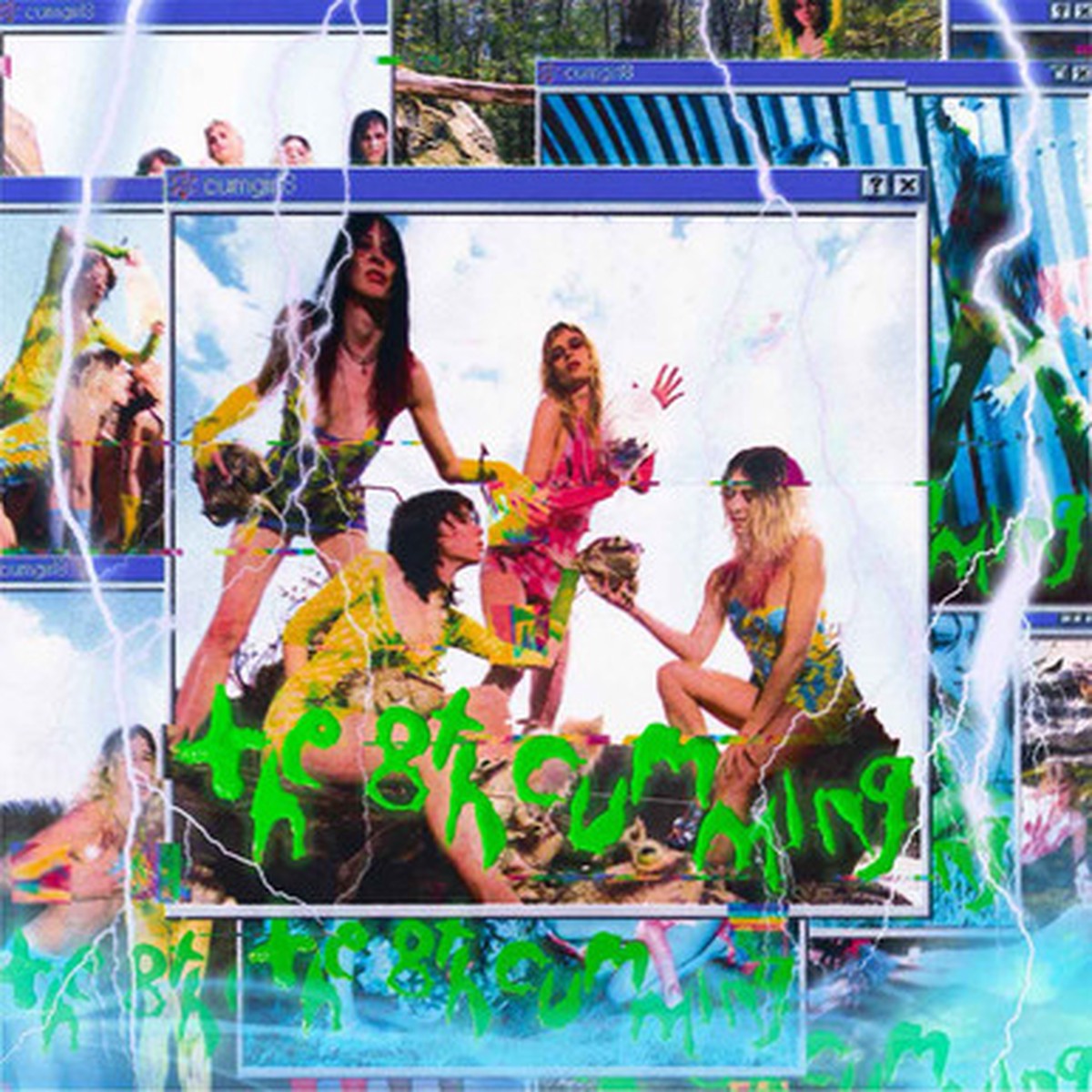 cumgirl8 - the 8th cumming (LP) - Neon Green Vinyl