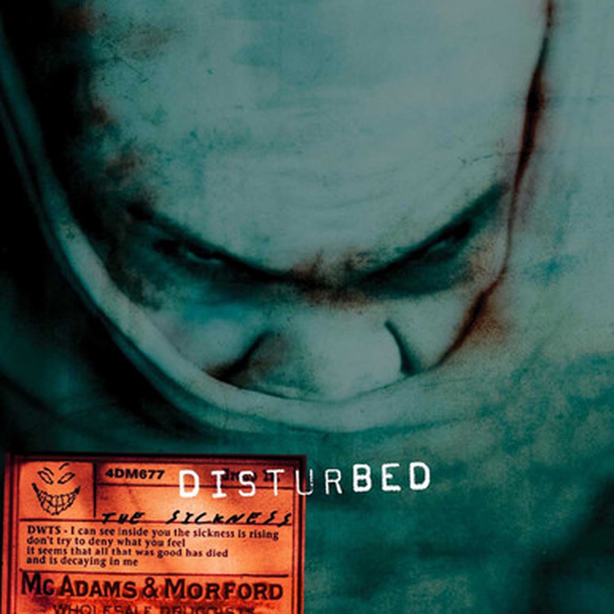 Disturbed - The Sickness (LP) - 25th Anniversary Green Vinyl