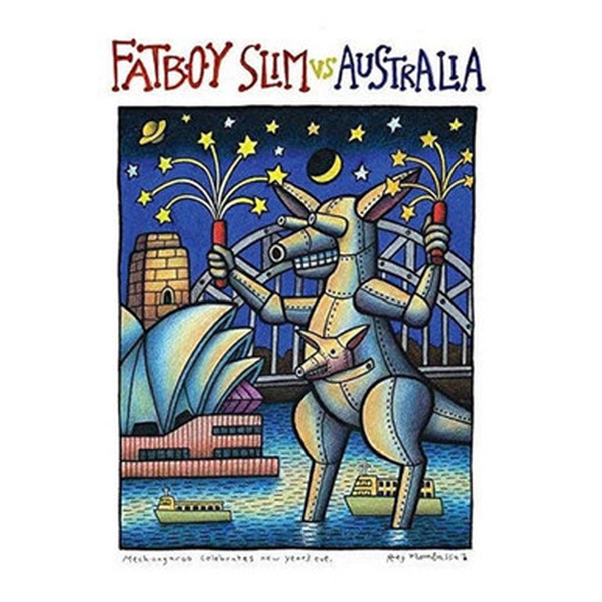 Fatboy Slim - Fatboy Slim vs Australia (LP) - Green w/ Gold Splatter Vinyl