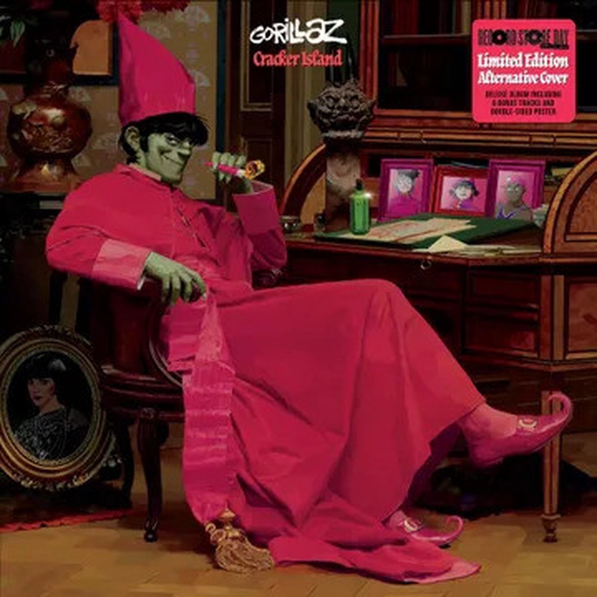 Gorillaz - Cracker Island (2LP) - RSD 24 Deluxe Edition Pink & Magenta Vinyl